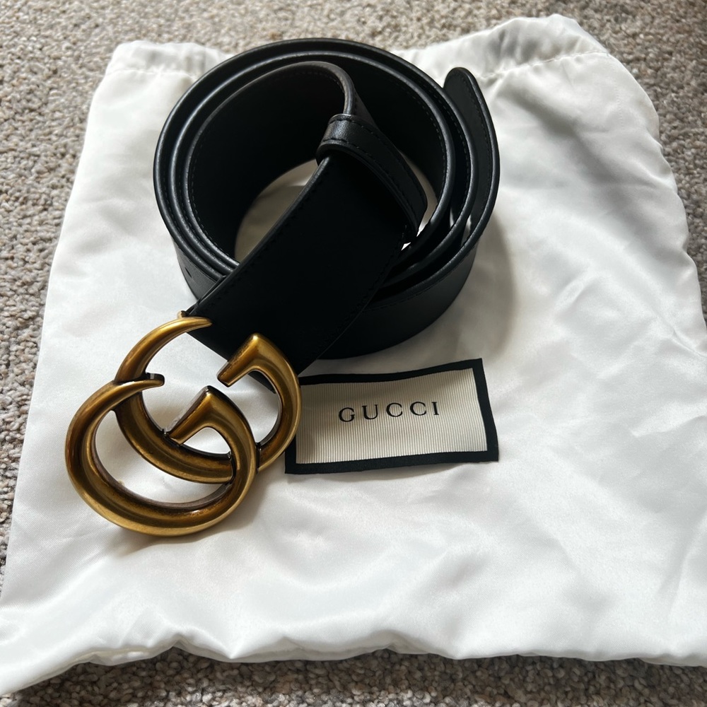 Gucci double G belt size 90